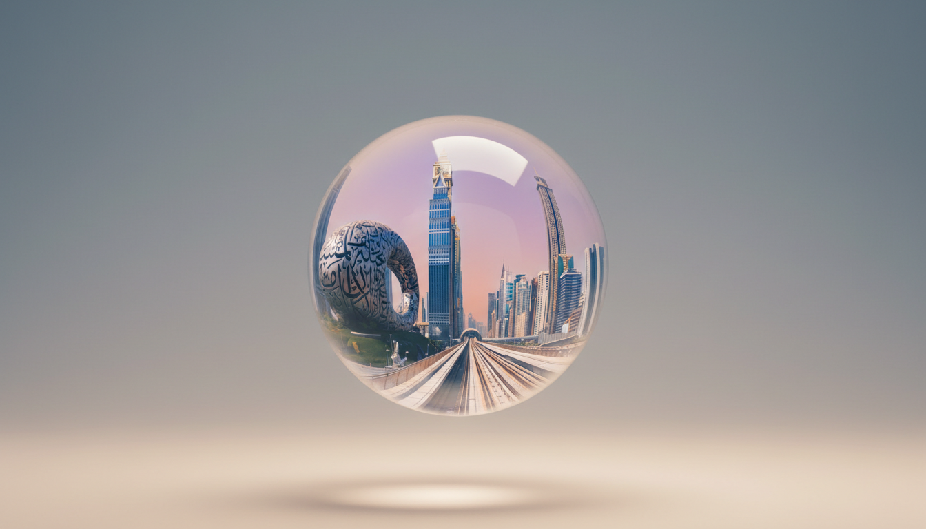 Example output from orbox - glass sphere preset
