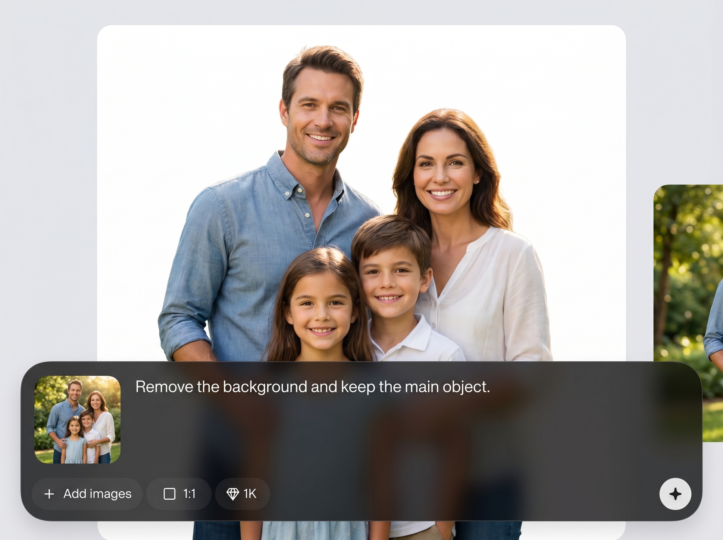 Fast aspect ratio presets