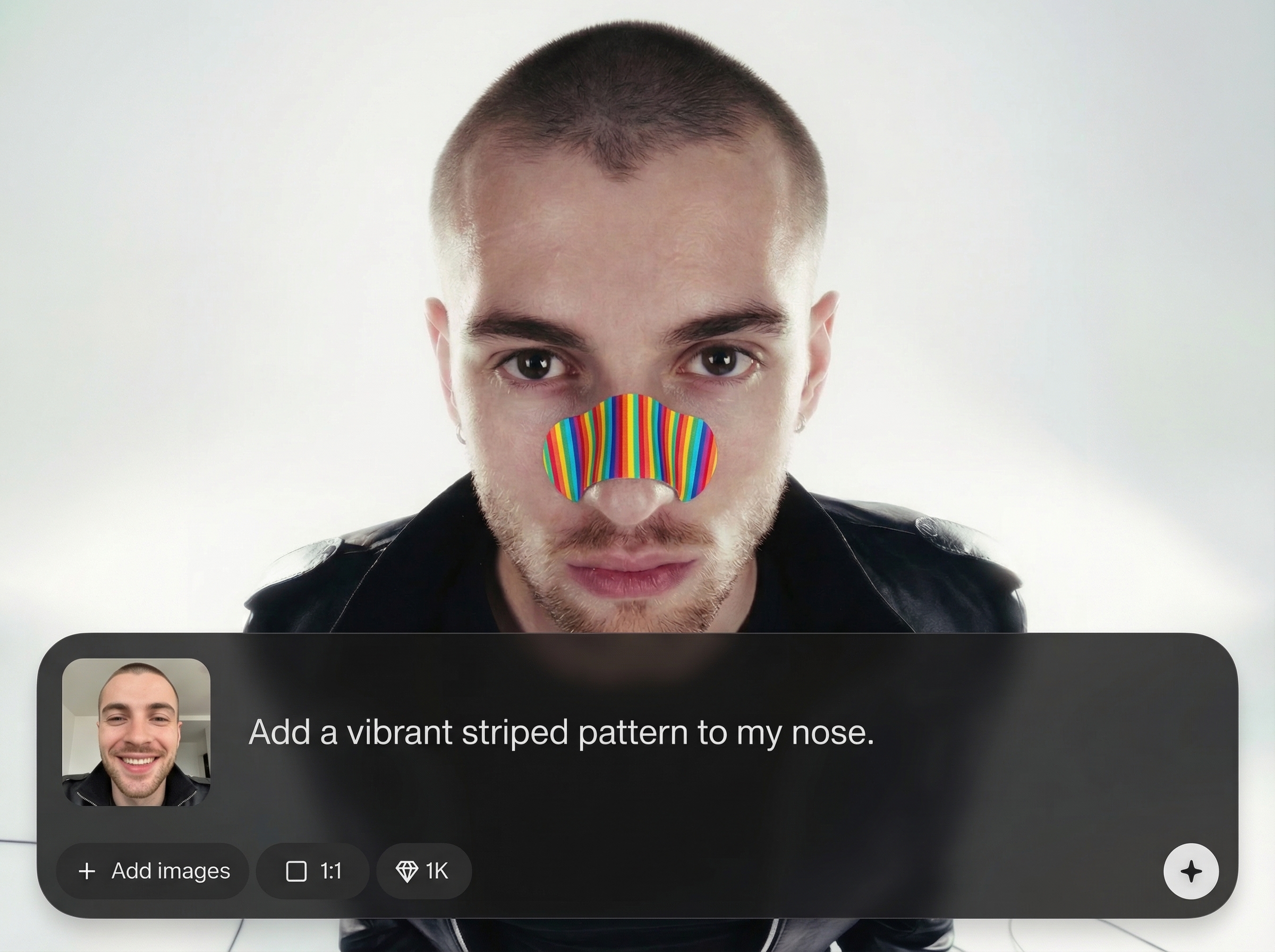 AI facial alignment