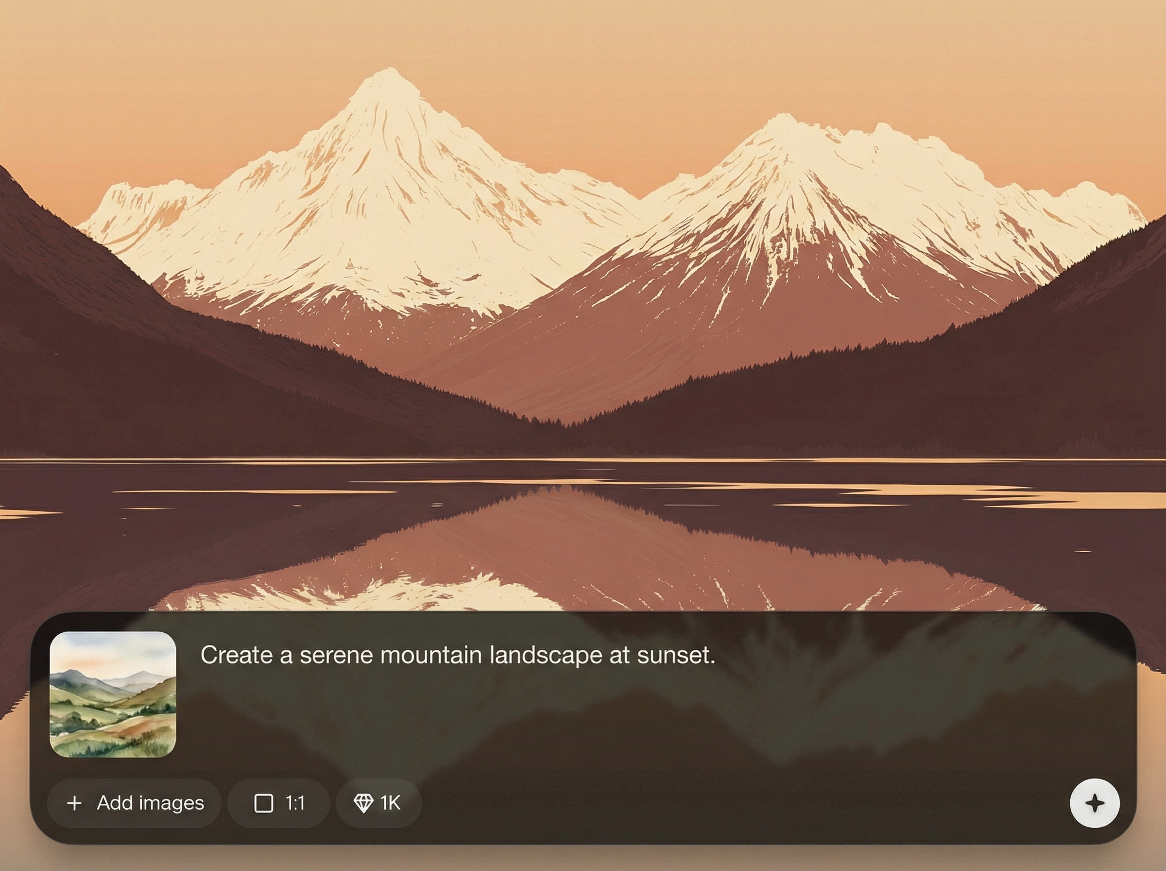 Prompt-to-landscape generation