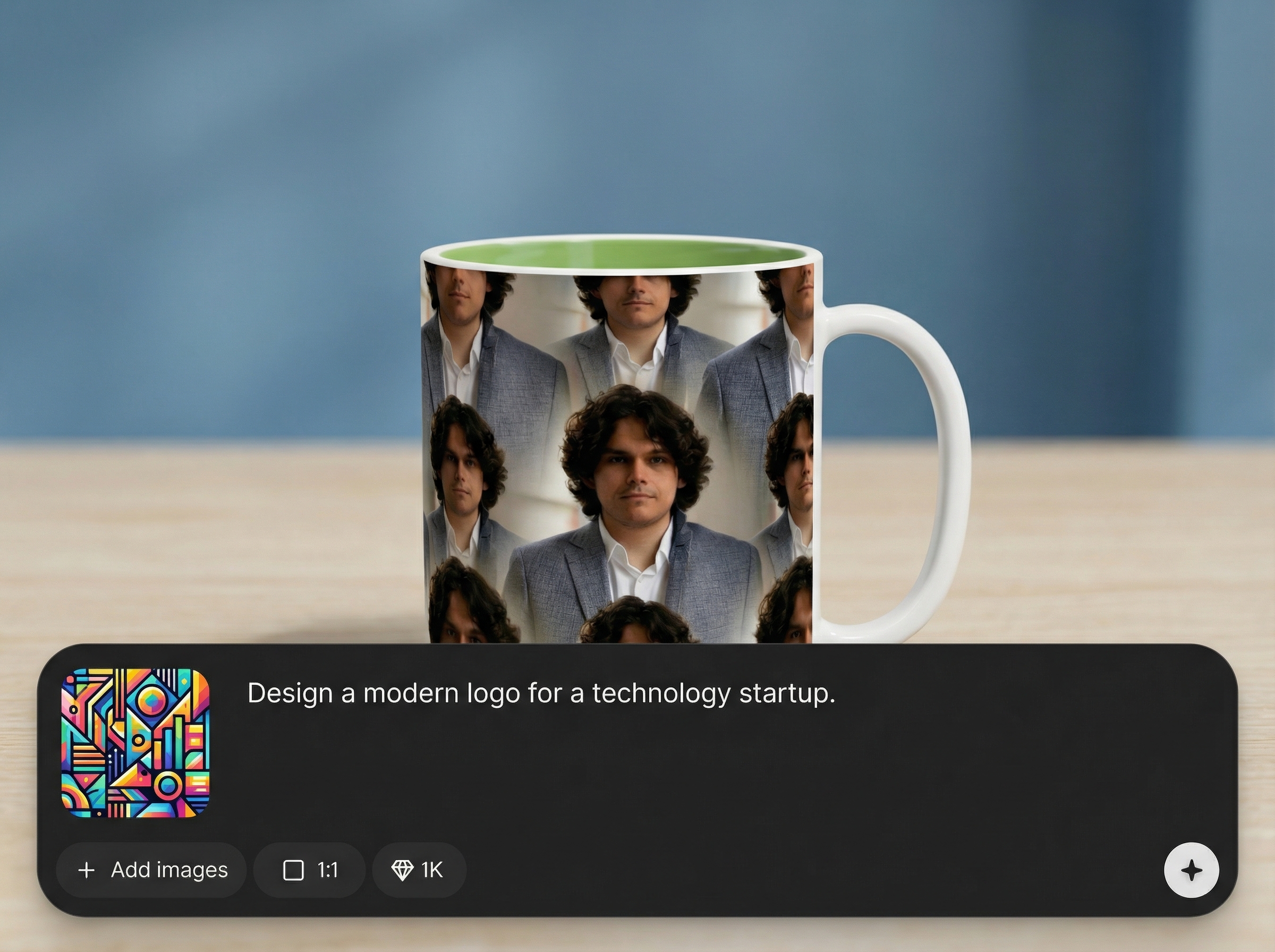 Instant cup wrap mockups