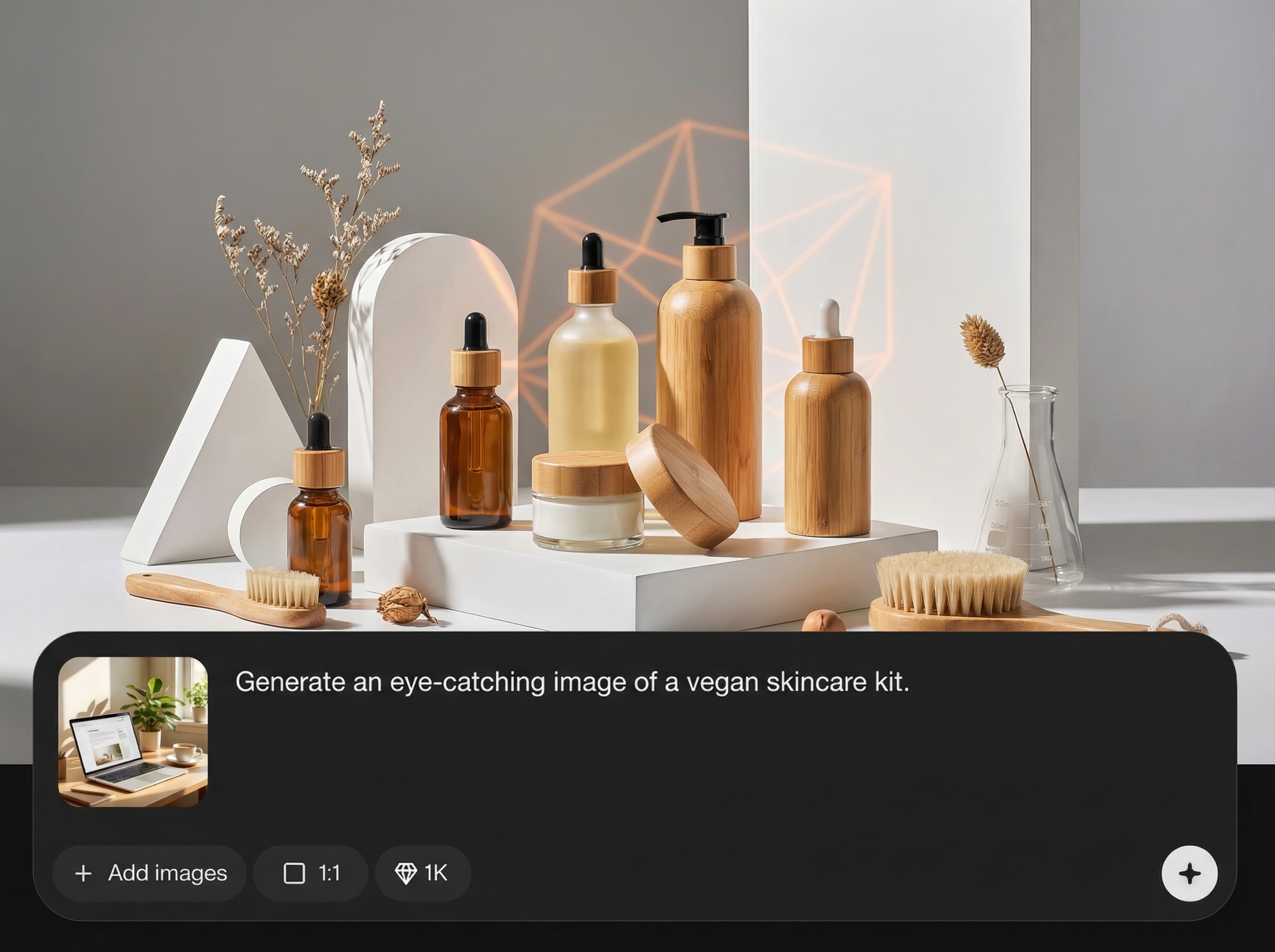 Lifestyle scenes on demand