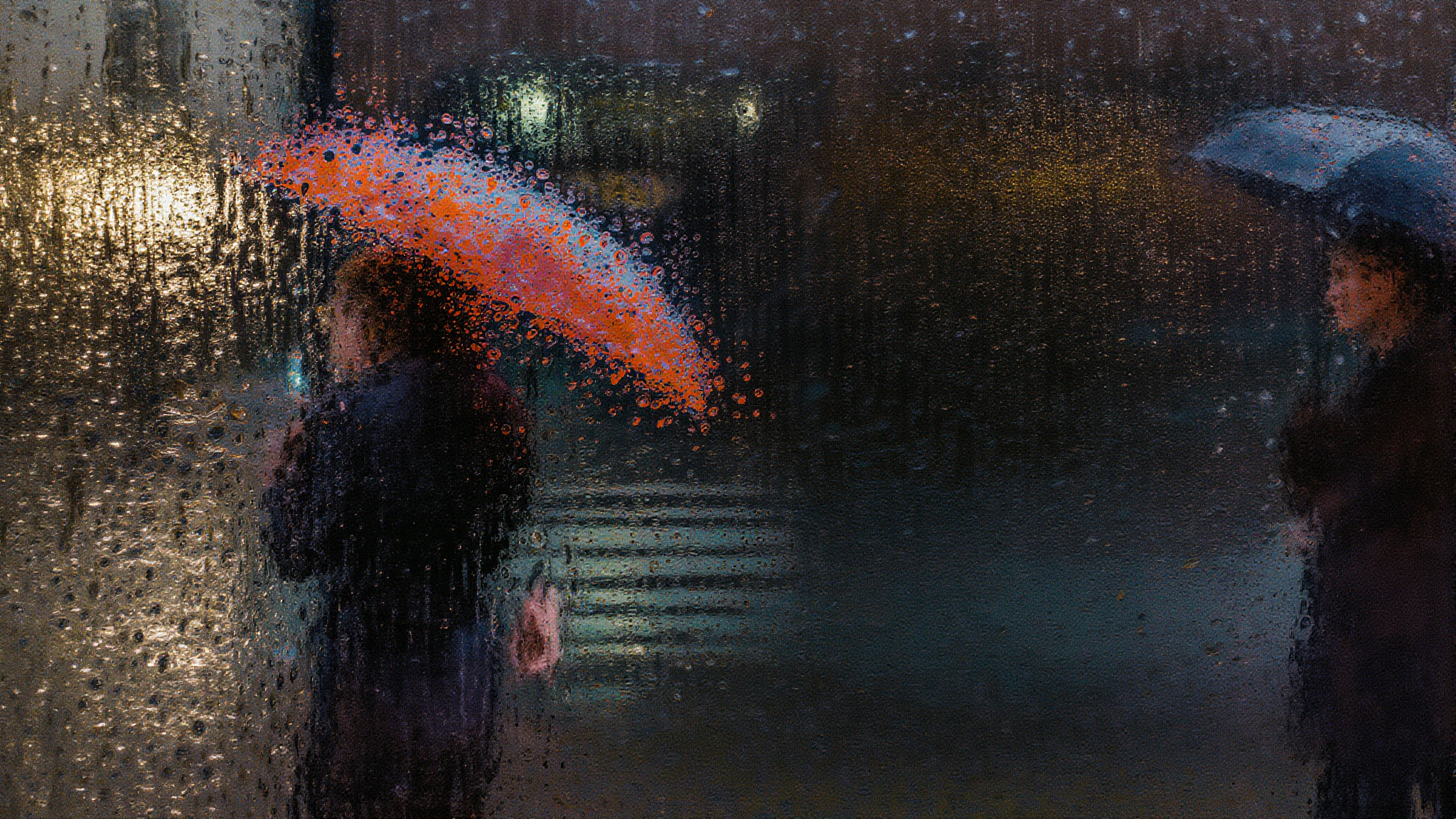 Rainy San Francisco Night