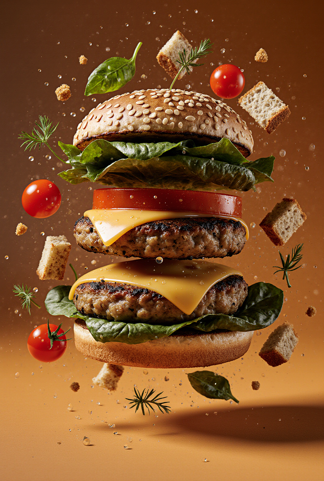 Veggie Burger, Cozy Hillside Cottage, Coffee Mug, F