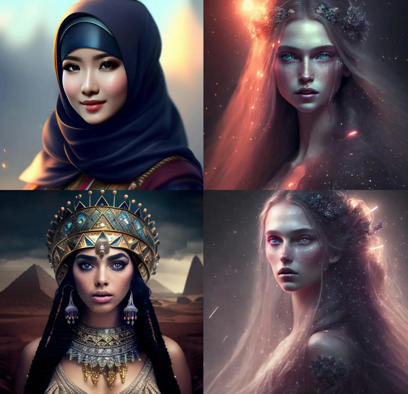 LAION aesthetics examples